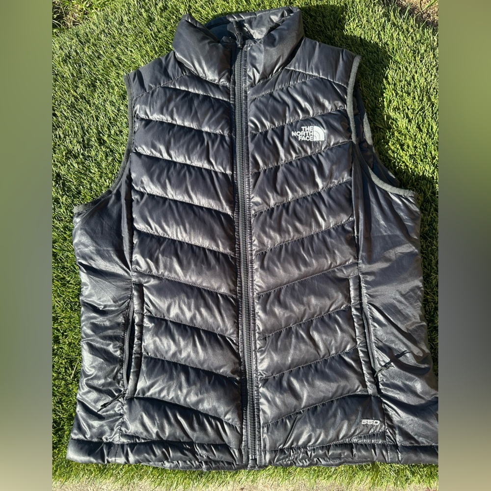 North Face 550 Women’s Black Quilted Goose Down Vest